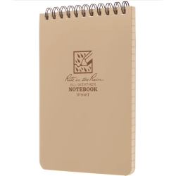 RITE voděodolný zápisník POCKET NOTEBOOK (4/6") – Písková | ANAREUS