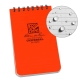 RITE voděodolný zápisník POCKET NOTEBOOK (3/5") – Oranžová | ANAREUS