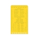 RITE Waterproof POCKET NOTEBOOK (76 × 133 mm) – Yellow | ANAREUS