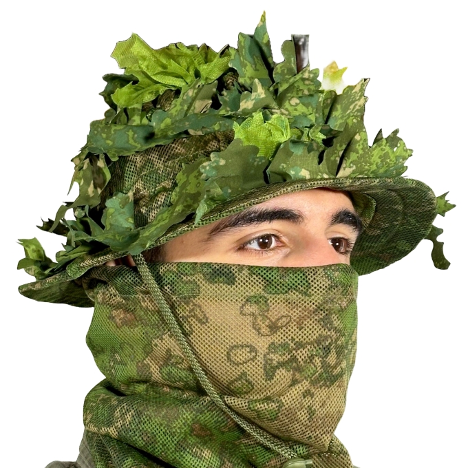 KMCS Boonie klobúk s 3D listami – Next-Gen Green | ANAREUS