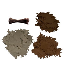 KMCS Ghillie Leafs (50 g / 125 pcs) – Dark Colours | ANAREUS