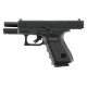 Glock 19 Gen3 - Metal slide, GBB - BLACK (Glock Licensed)