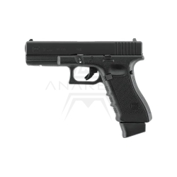 Glock 17 Gen4 CO2 - kovový závěr, blowback - černý (Glock Licensed)