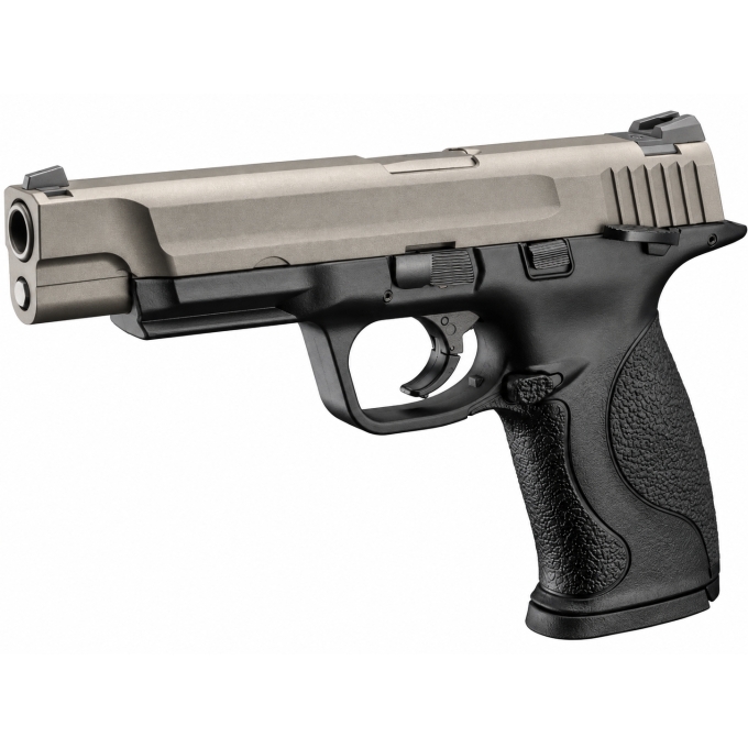 TM Takina's Handgun Gas Blowback Pistol – Grey / Black | ANAREUS