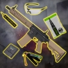 STARTER PACK set SA Daniel Defense® MK18 10.5" Gen2 (SA-F19 FLEX™ HAL ETU™) – Black / Tan