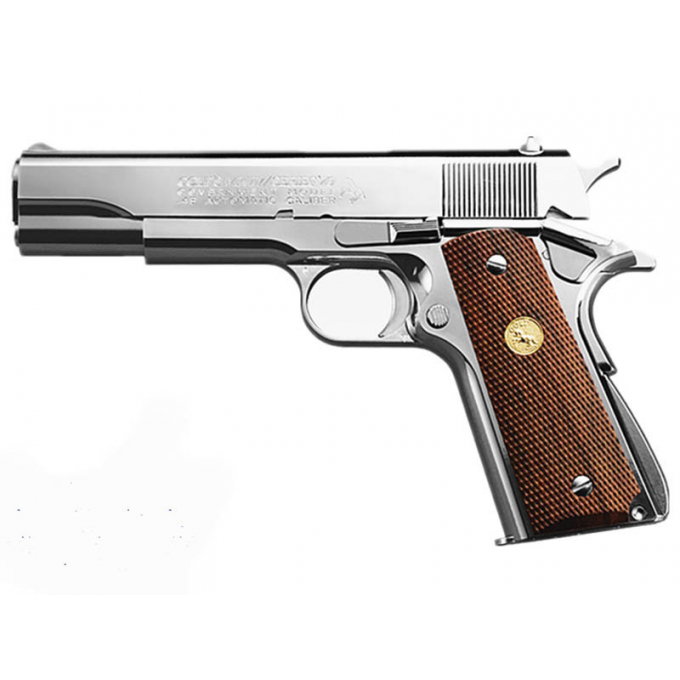 Colt Government Series70 Nickel Finish, GBB