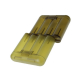 Plastic battery case TAN for AA,AAA,CR123