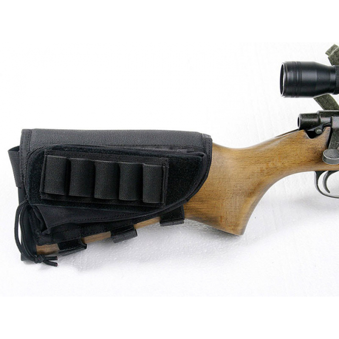 PANTAC Cheek Pad for Rifle or Shotgun ( Black )
