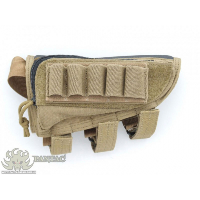 PANTAC Cheek Pad for Rifle or Shotgun ( Khaki )