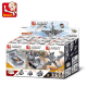 Set of 9 separate building kit - Aircraft ship - 9 in 1