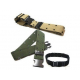 Army belt 5,5 cm - (Adjustable lenght 73 - 125 cm), TAN