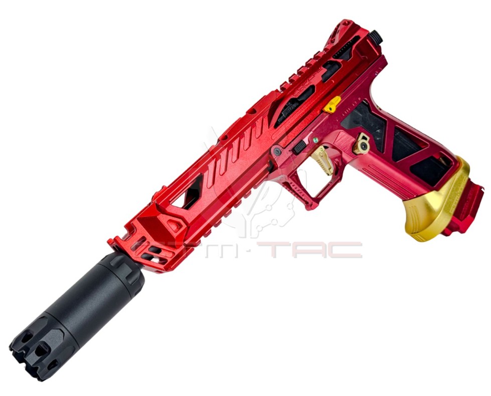 Red SHARK Cutout compensator installed on an AAP-01 with CTM TAC upgrades