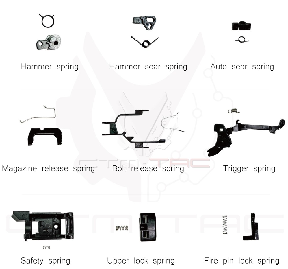 Example of all springs included