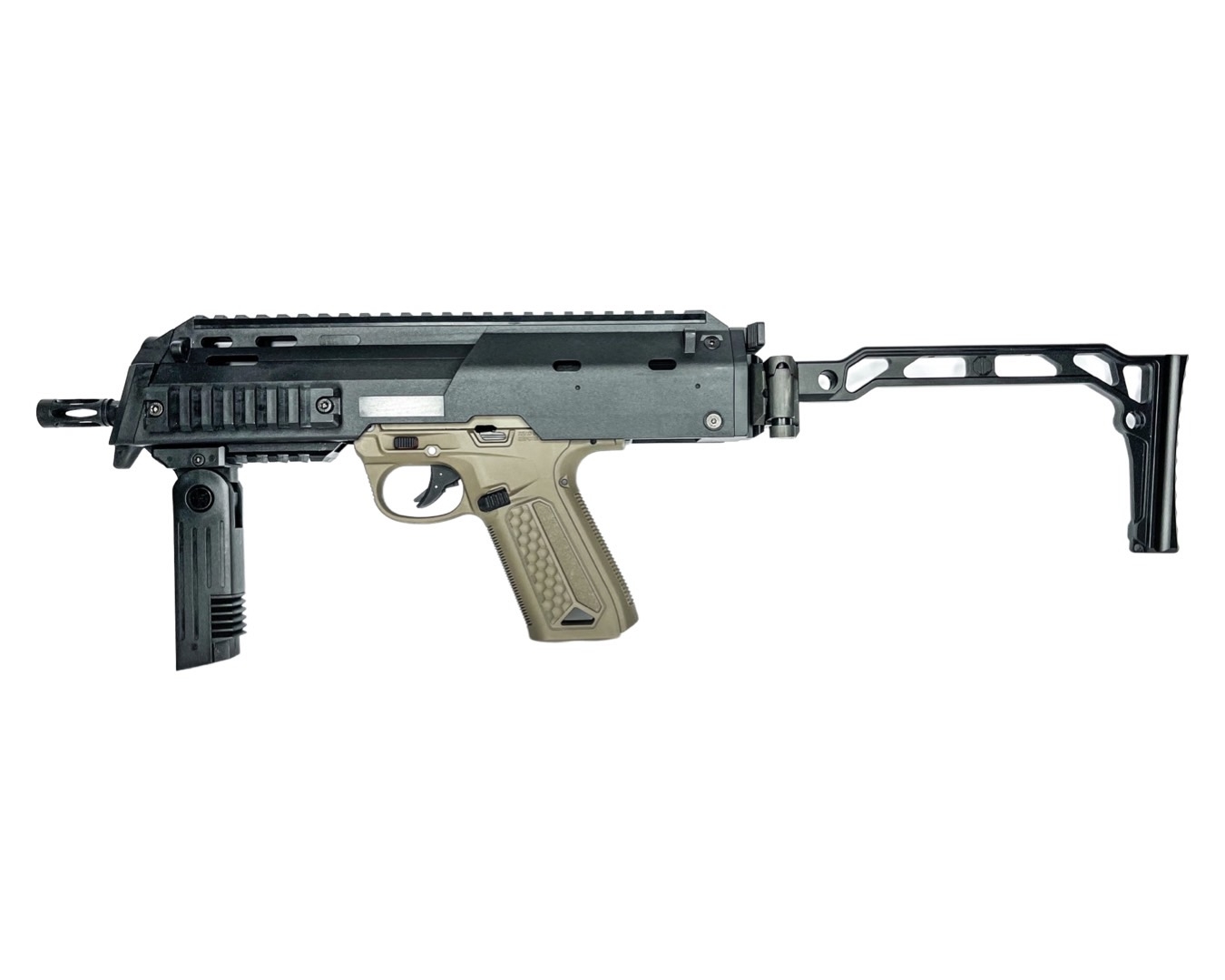 Ukázka RIS pažby na kitu AP7 SMG