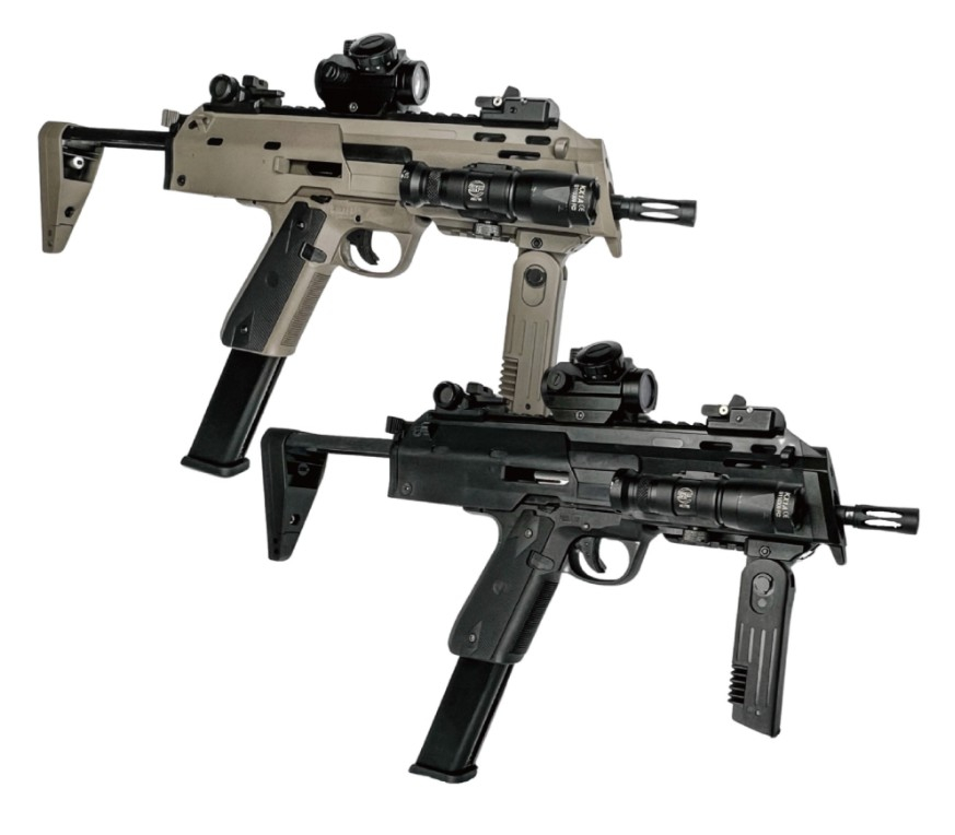 Ukázka plně vybaveného AP7 kitu s pistolí AAP-01