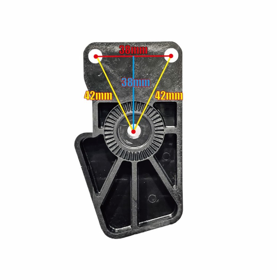 Rozteč šroubů pro Safari / QLS adaptéry