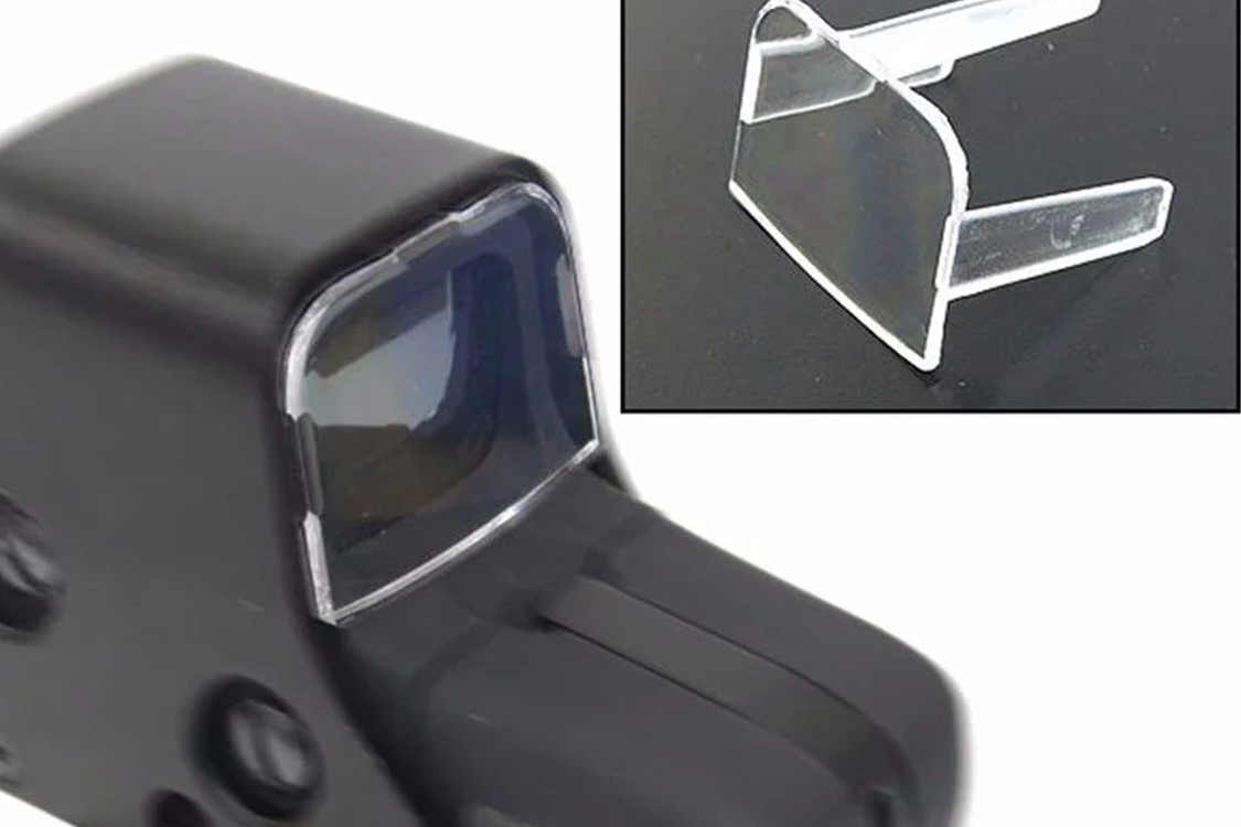 Kolimátor s nasazenou krytkou