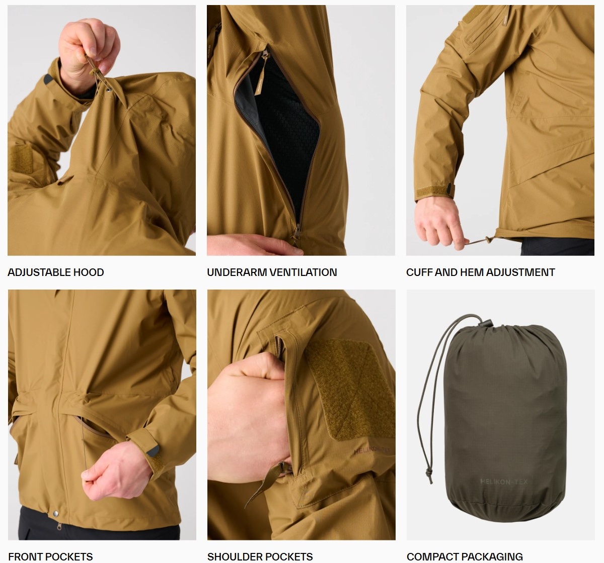 Helikon CHINOOK bunda tmavozelená