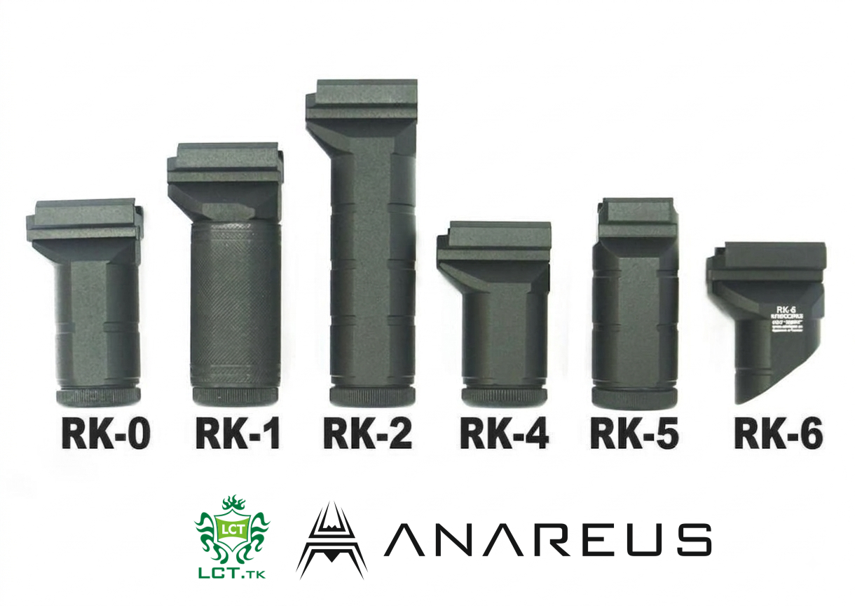 LCT CNC hliníková RIS rukoväť ZRK Series