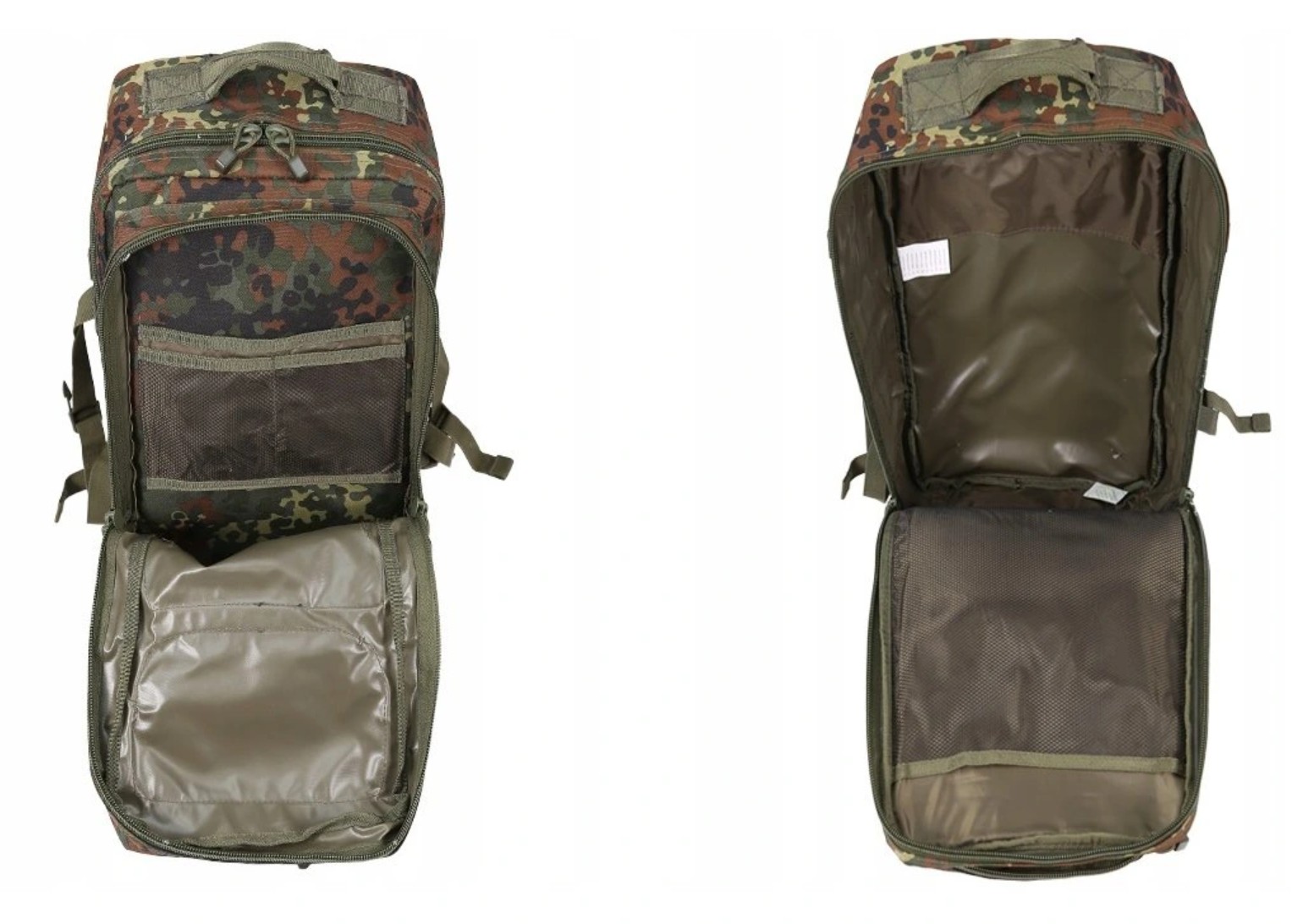 Vojenský MOLLE batoh MIL-TEC ASSAULT II 36L zelený