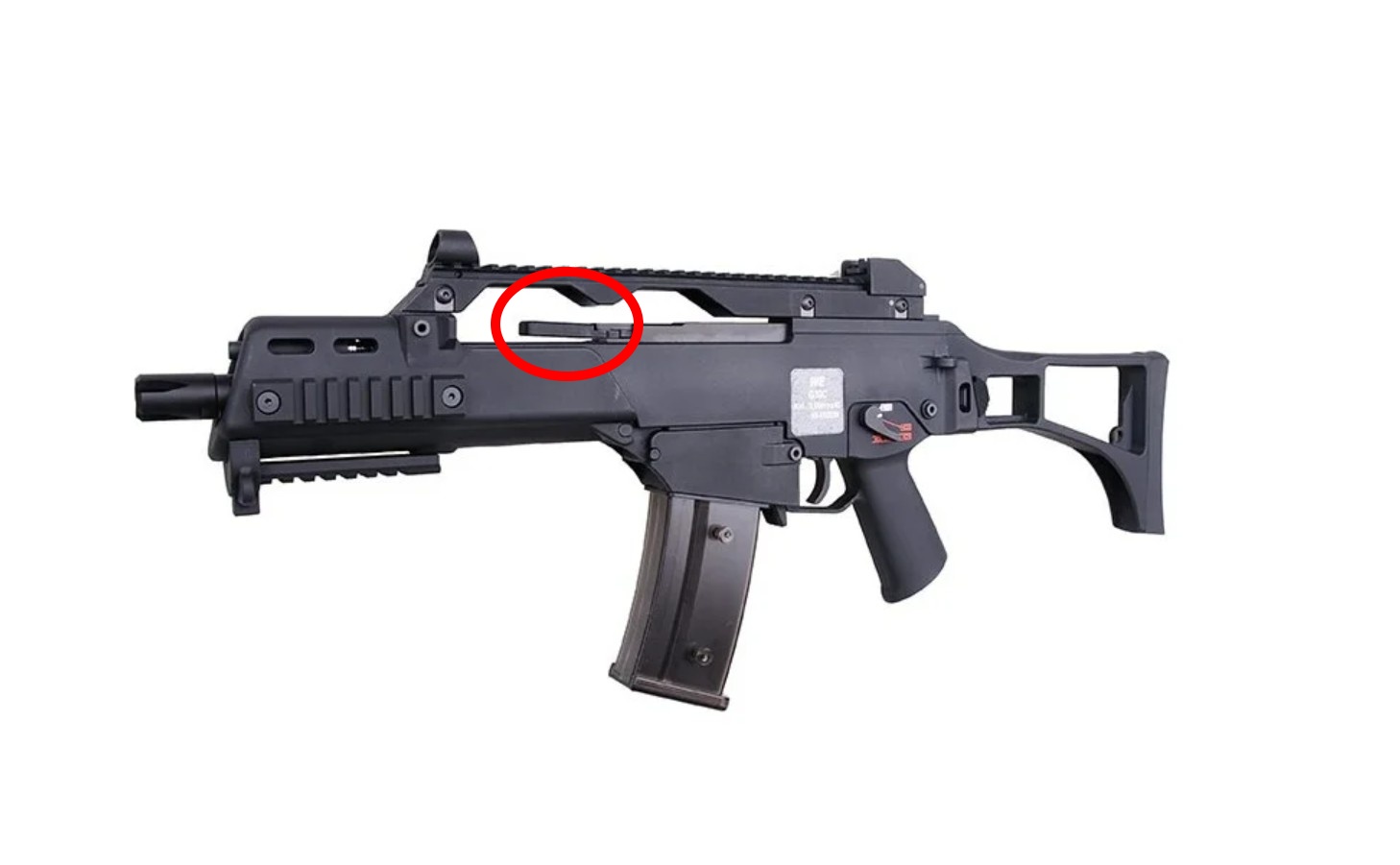 RA-TECH CNC natahovací páka WE G39