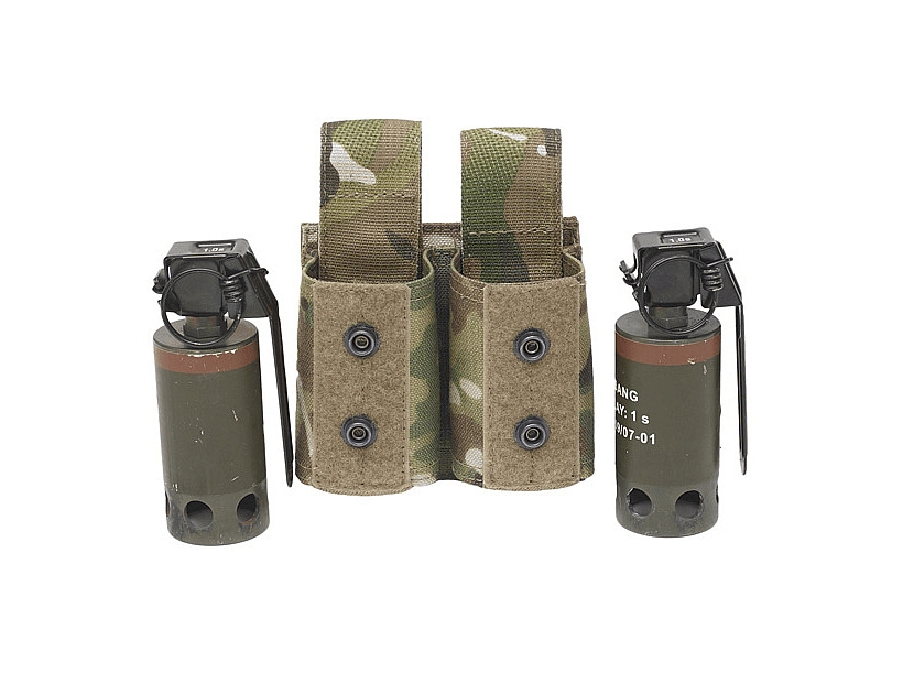 Warrior Assault Systems MOLLE sumka na dva 40mm granáty v maskovacím vzoru MultiCam