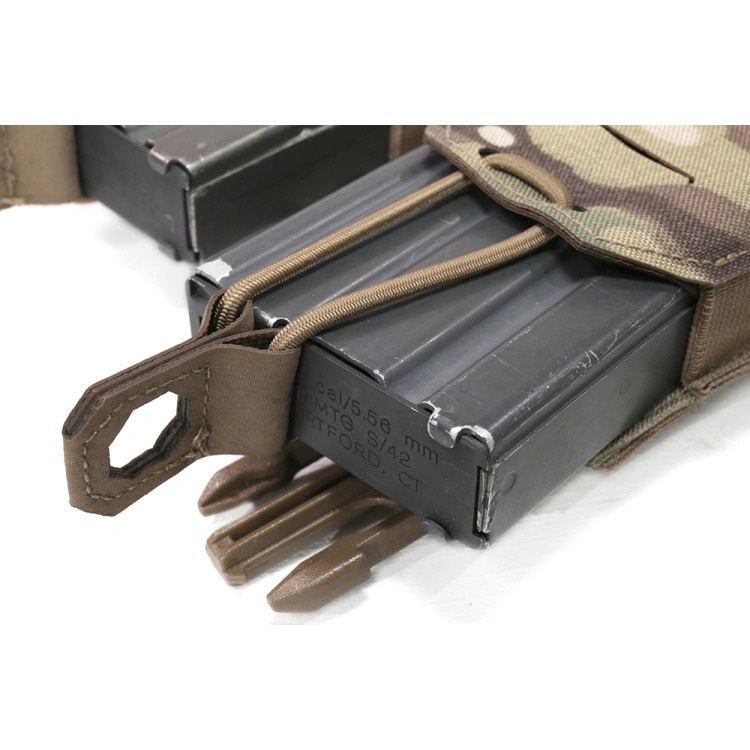 Warrior Assault Systems LPC Laser-Cut FLAP panel na tři zásobníky 5.56 v maskování MultiCam