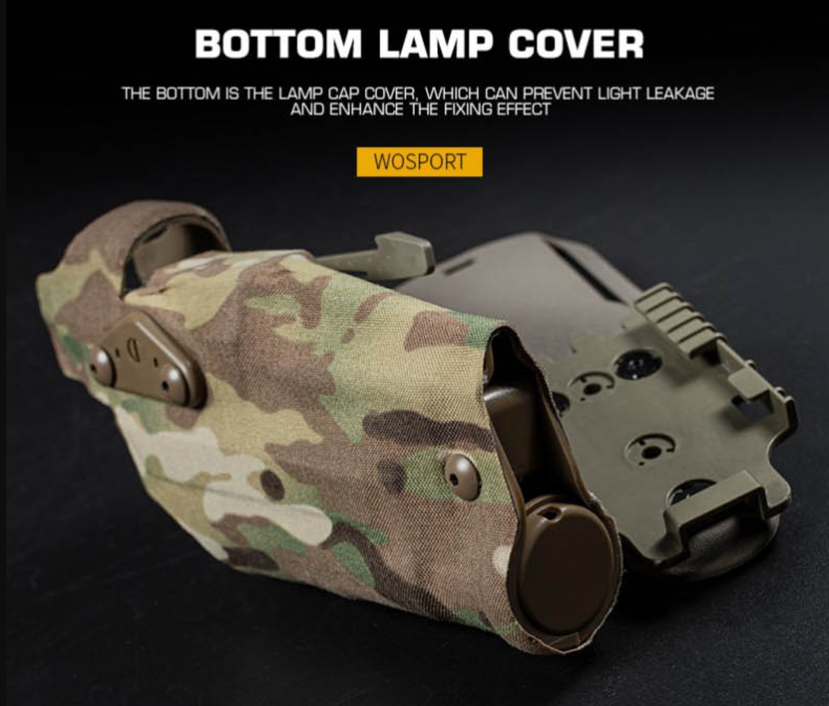 WoSporT holster 6354 DO Glock 17 X300 black