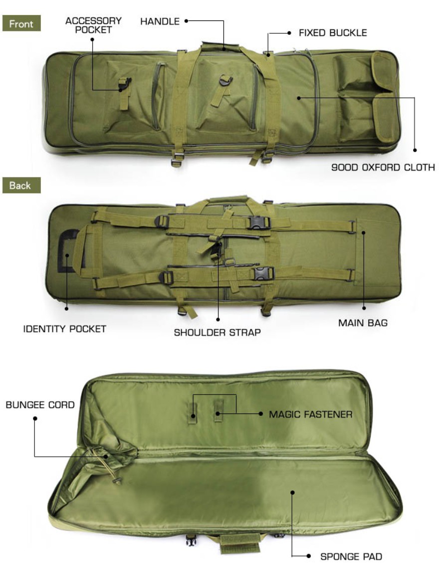 WoSporT Dual Rifle Transport Bag