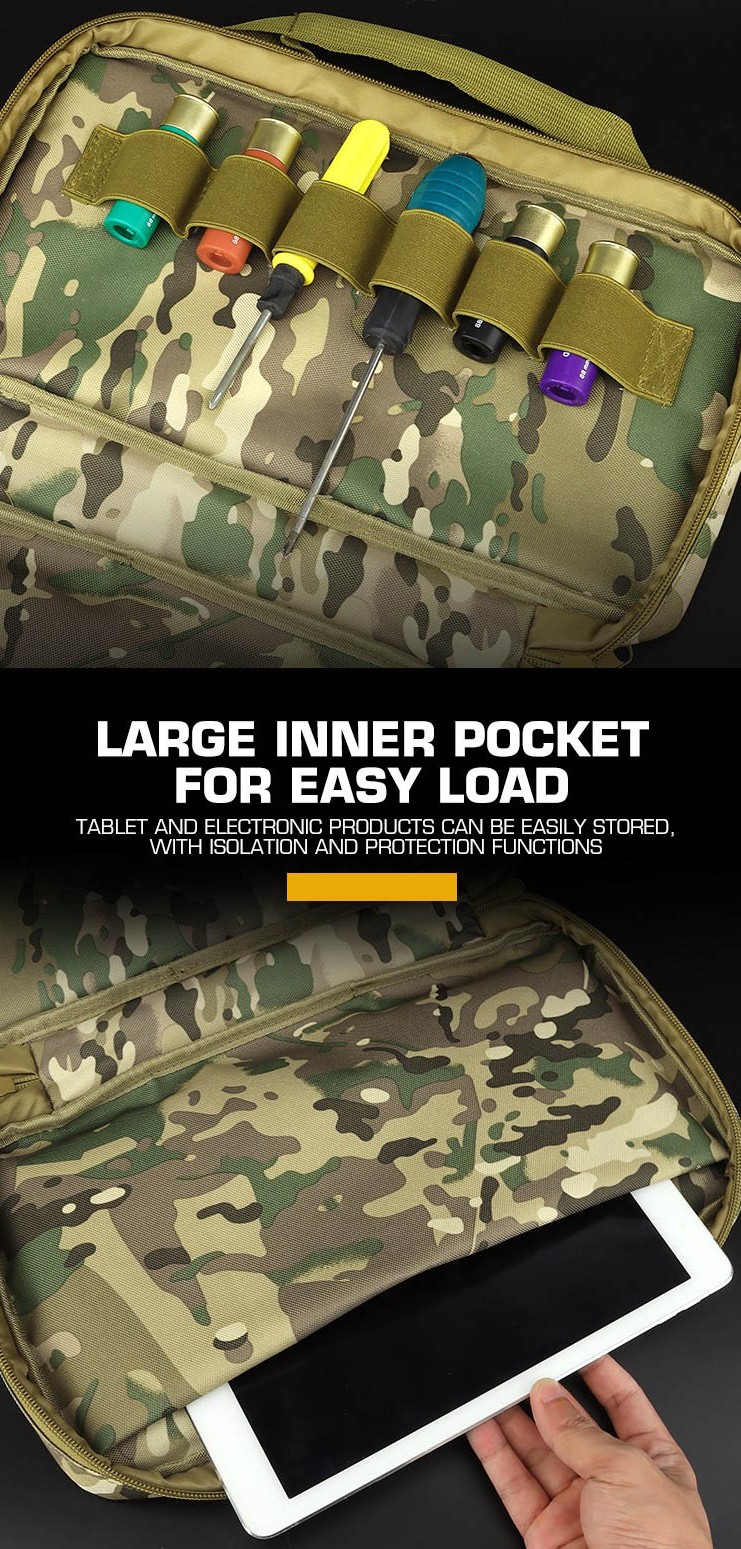 WoSporT LASER MOLLE Pistol Case