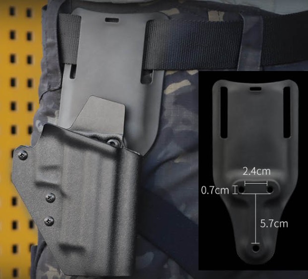 WoSporT LOW RISE Holster Platform