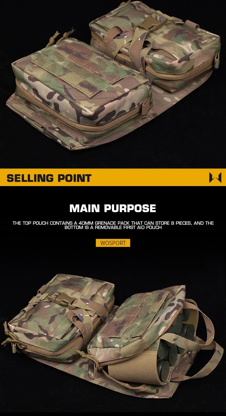 WoSporT SCARAB MOLLE Panel