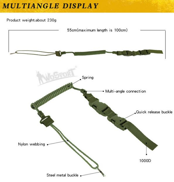 WoSporT SL29 safety lanyard