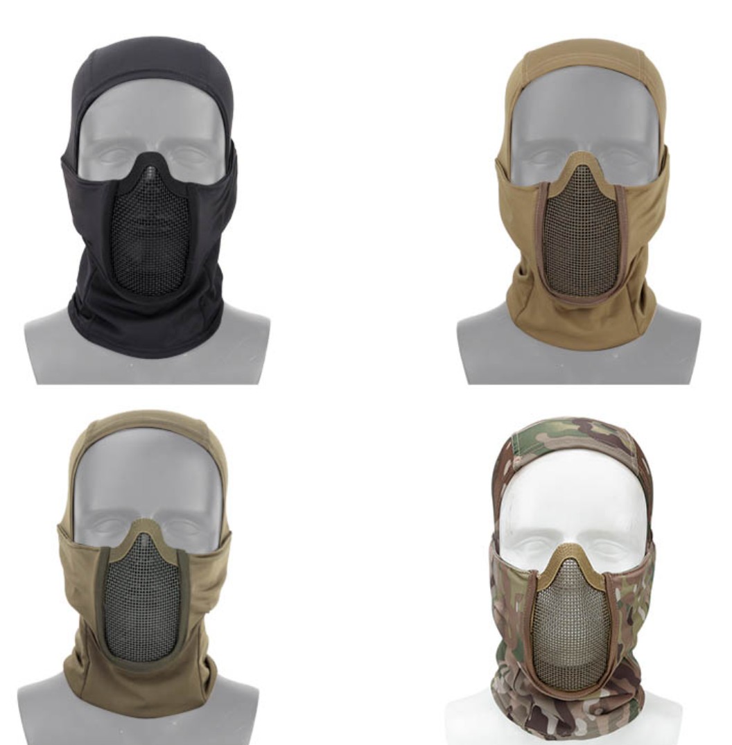 WoSporT SHADOW Balaclava with Protective Mesh