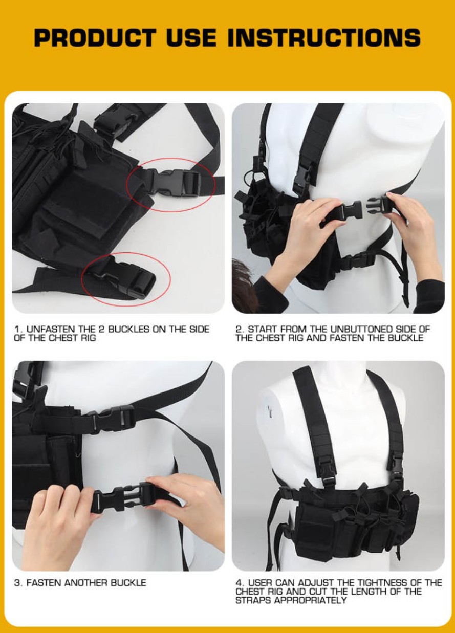 WoSporT D3CRX Chest Rig
