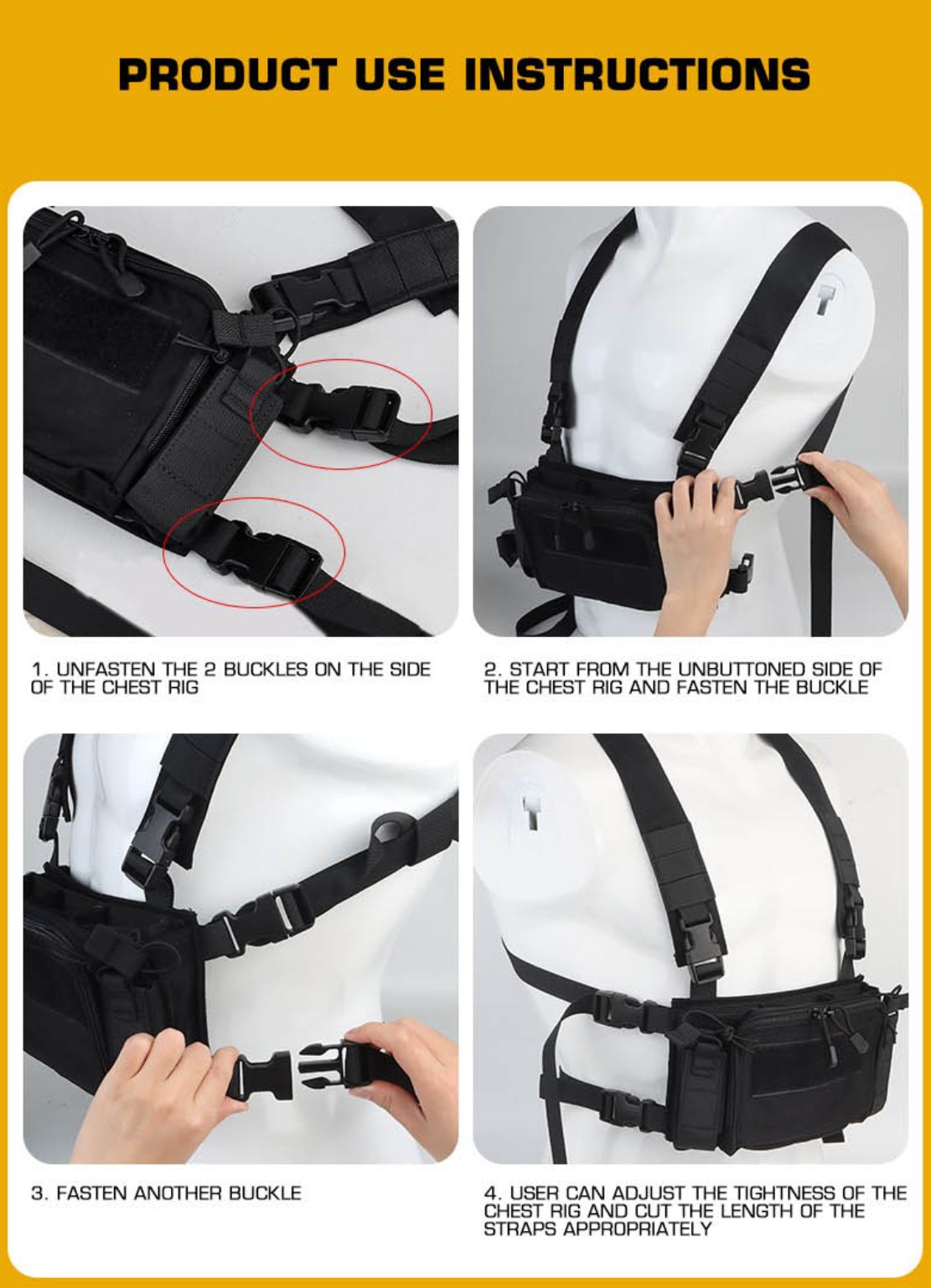 Micro chest rig WoSporT 142ACD