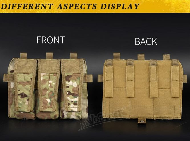Přední MOLLE platforma WoSporT JPC 2.0