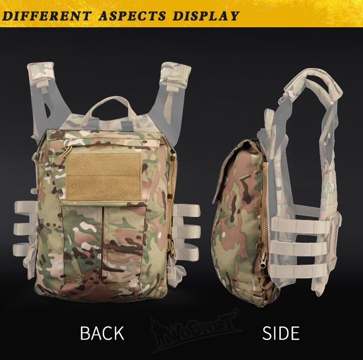 WoSporT chrbtový panel TYPE 1 pre JPC 2.0