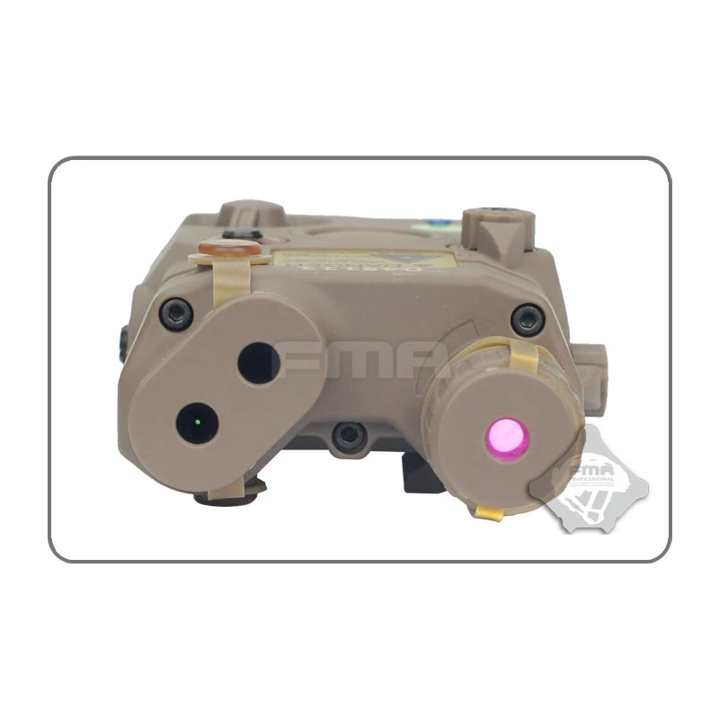 FMA PEQ-15 Upgrade Version – LED White Light + Red Laser With IR Glass Lens Box