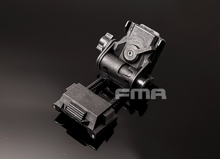 FMA plastová montáž L4G24 na přilbu pro NVG PVS-15 / 18 - Černá