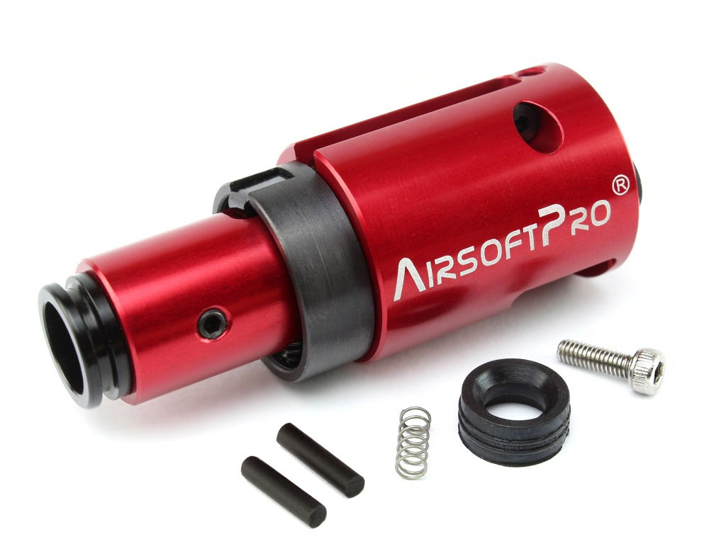 AirsoftPro CNC hop-up komora L96 / WELL MB-01 Gen3 – Červená