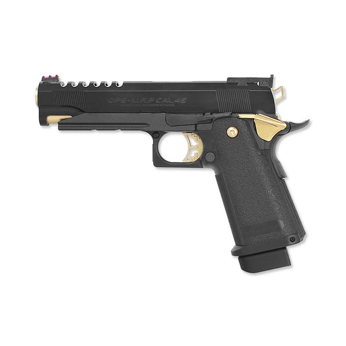 TM GBB gas pistol Hi-Capa 5.1 Gold Match - Black/Gold