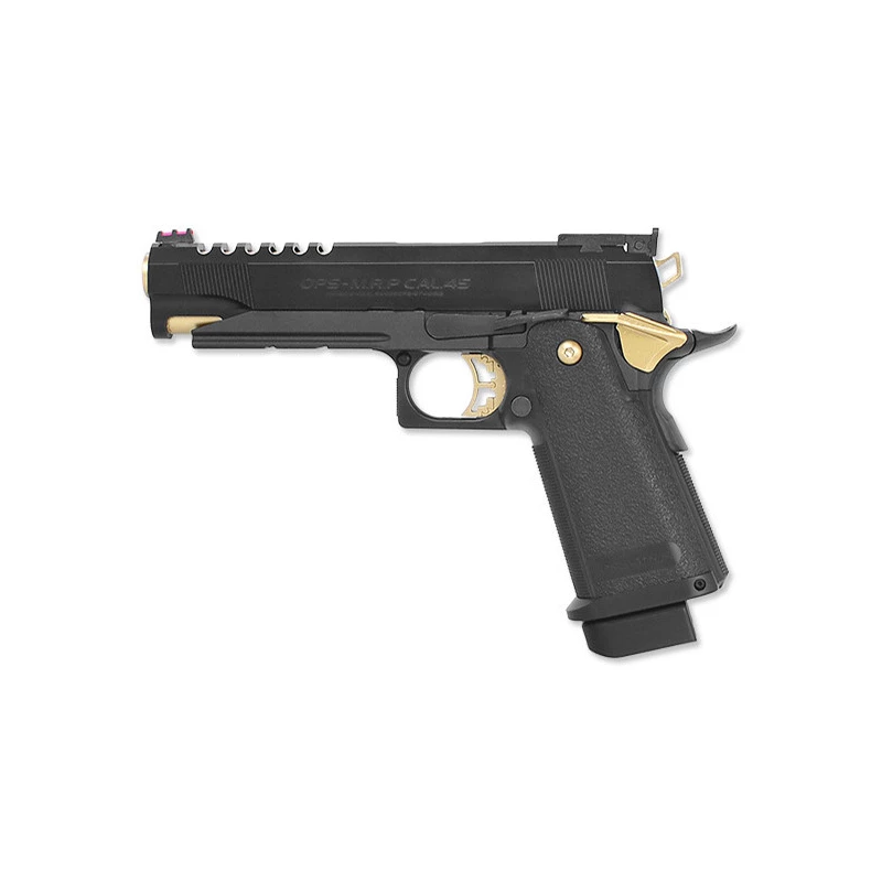 TM GBB gas pistol Hi-Capa 5.1 Gold Match - Black/Gold