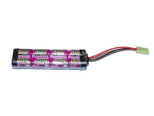 Baterie XCell 9,6V / 1300mAh Mini type