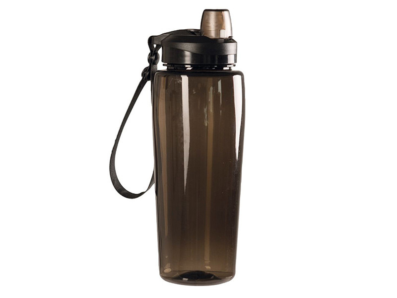 Láhev na pití plastová 0,6l kouřová - průhledná