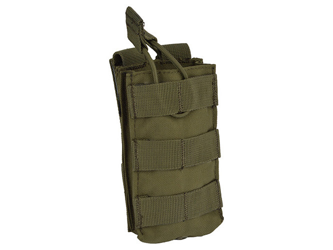Sumka MOLLE na zásobník M16 otevřená ZELENÁ