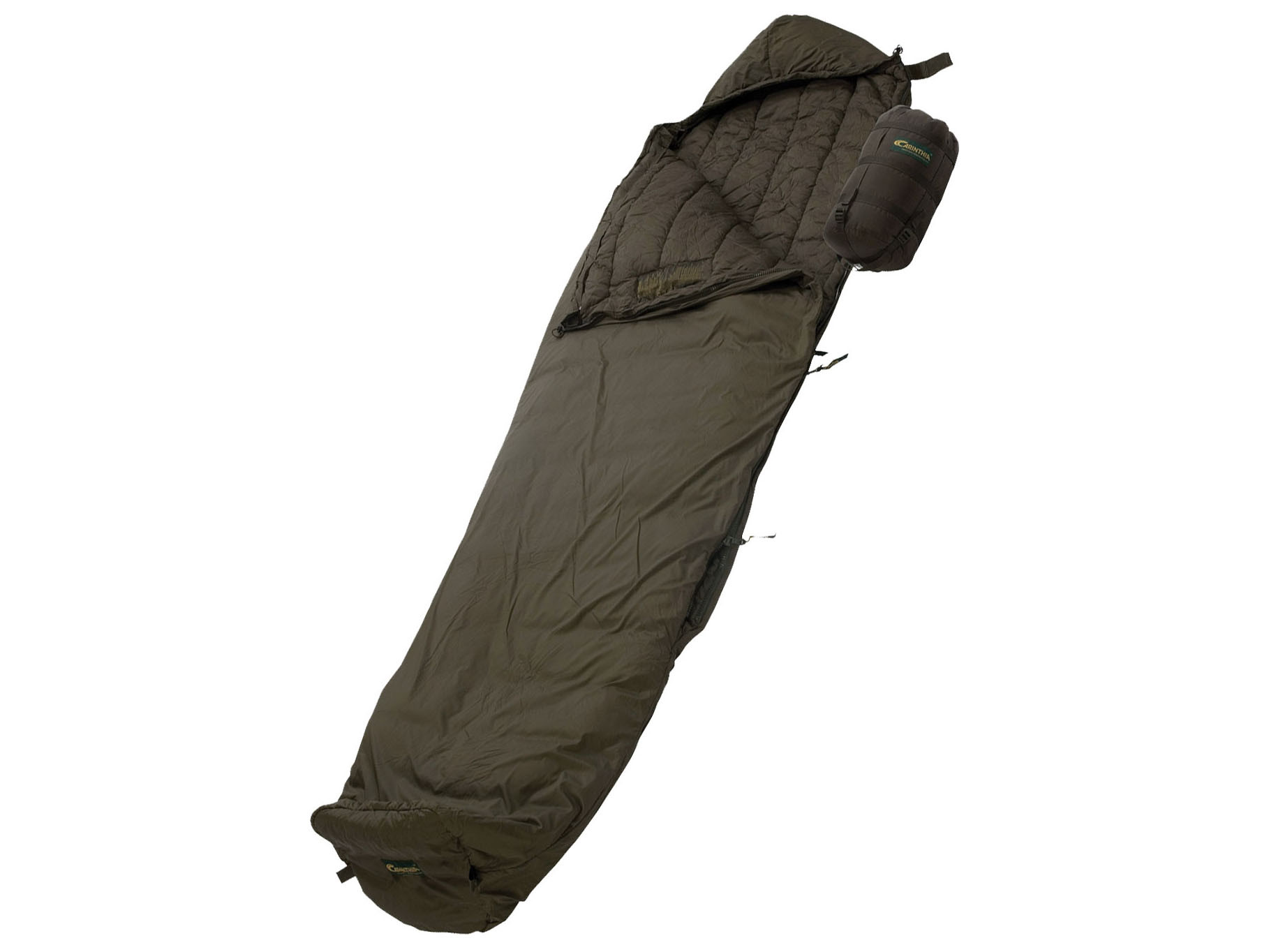 CARINTHIA spací pytel TROPEN ( plus 3 °C) - Zelená