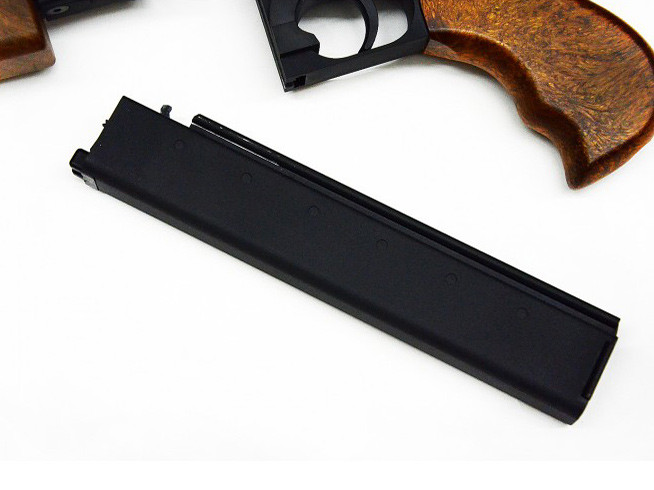 WE dlouhý plynový zásobník pro WE Thompson M1A1 GBBR, 50 BBs - Černá