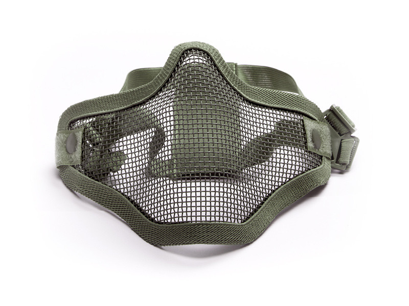 STRIKE SYSTEMS STRIKE Síťovaná ochranná maska, olivová