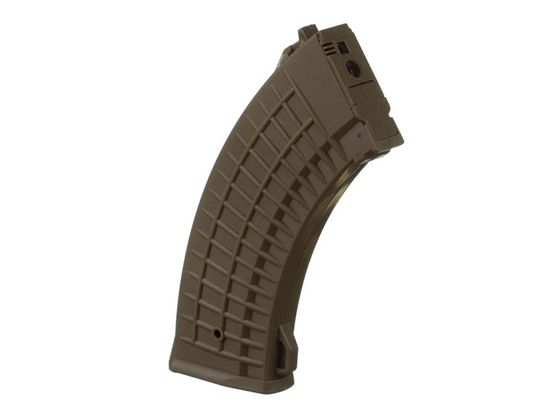 CYMA Zásobník pro AK47  550ran,pískový - točný